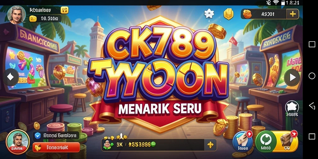 Tampilan gameplay CK789 yang menarik dalam pengelolaan bisnis Tycoon.