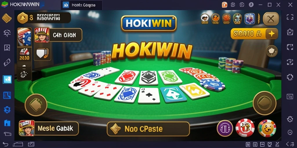 Tampilan gameplay HOKIWIN yang seru dan menarik.