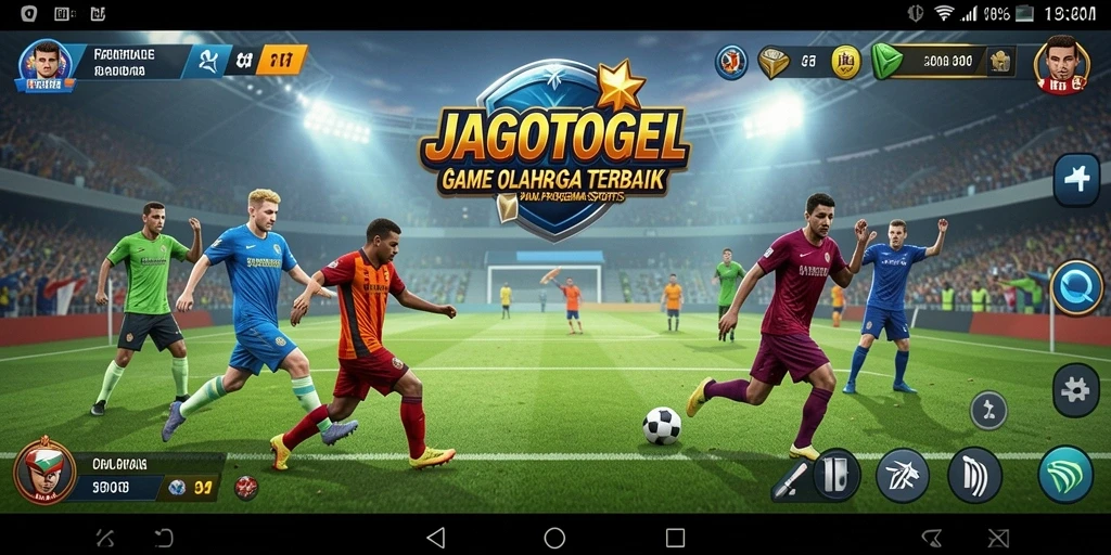 Tampilan gameplay seru di JAGOTOGEL dengan berbagai fitur olahraga.